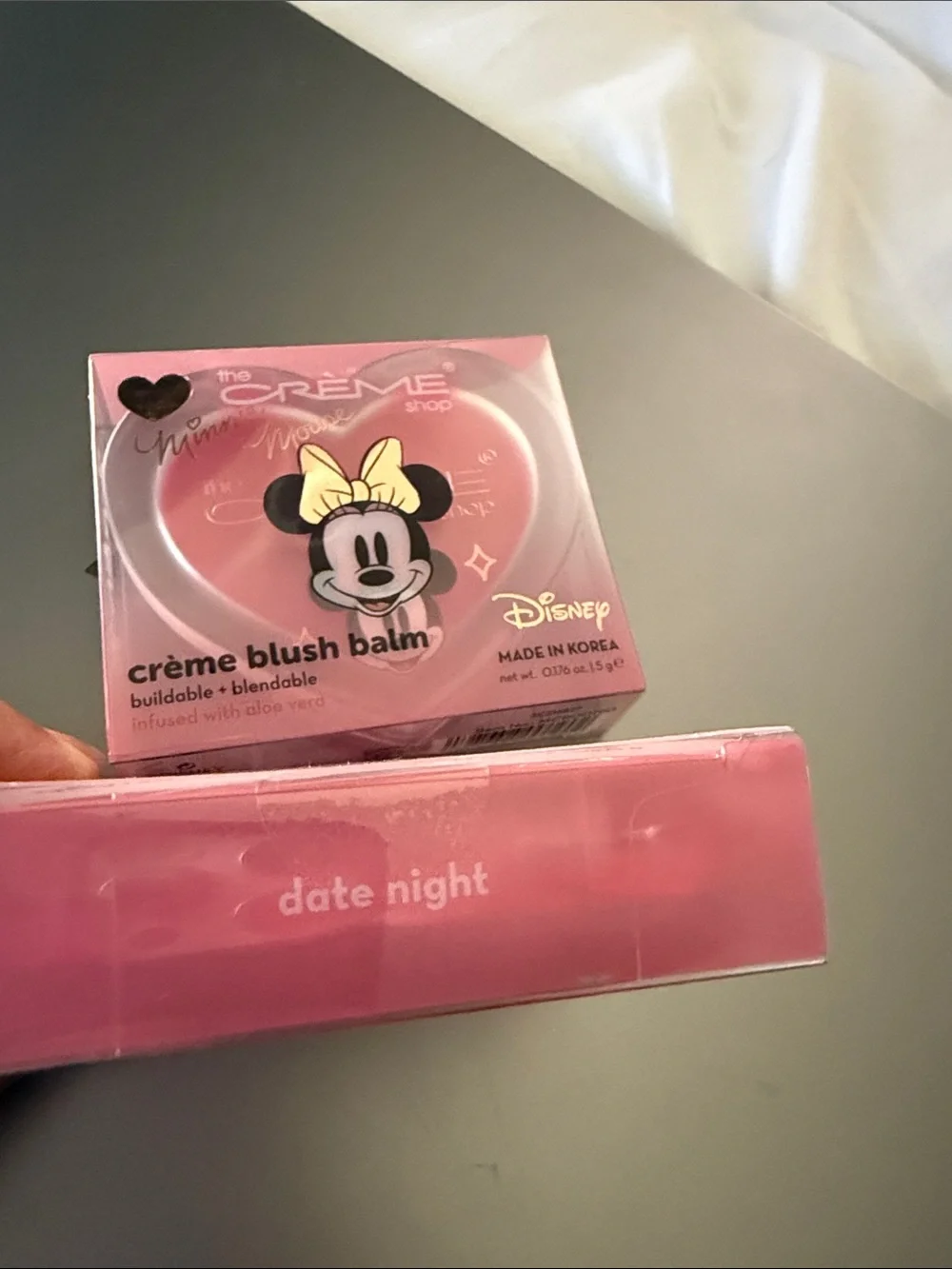 Disney Minnie Mouse Pink Crème Blush Balm — Soft Pink Buildable Blush